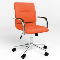 Крісло офісне поворотне Новий Стиль SAMBA ULTRA GTP CHR64 ECO-72 (Помаранчевий) (NWS-124765)