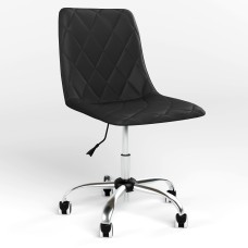 Крісло на роликах поворотне Новий Стиль VERONIKA CHR61 GTS (J) RMB ECO-30 (Чорний) (NWS-124965)