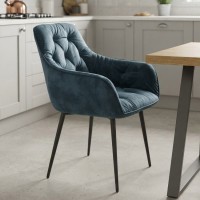 Стілець TABITI Perfect Home Sic Velluto 19 Графіт (PFH-092137)