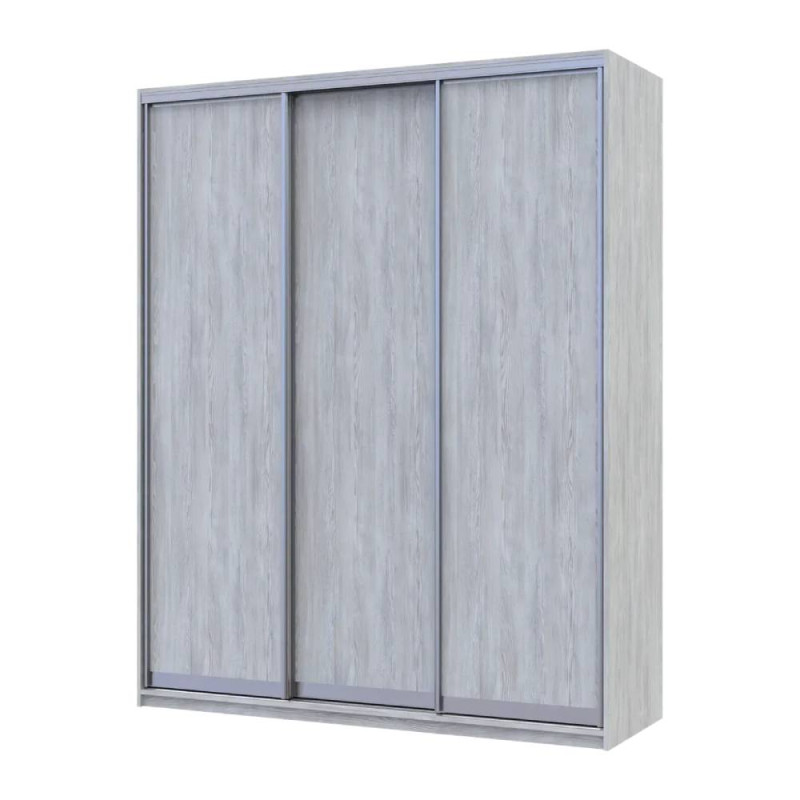 Шафа-купе Doros City Light Сосна Натти 3 ДСП 225х60х225 (DRS-011975)