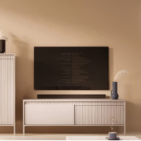 Тумба під телевізор Perfect Home Senso 2D/153 153,5х53,4х39,5 Бежевий (PFH-091109)
