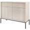 Комод з телескопічними напрямними Perfect Home Nova KSZ104 2D2S 104x63x39 Кашемір (чорні ніжки) (PFH-091222)