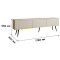 Тумба під телевізор Perfect Home Oro RTV175 MDF 3D 175х53х32 Бежевий (чорні ніжки) (PFH-091348)