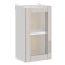 Кухонний модуль вітрина Оптіма Верх ВВ01-400 Білий/Кашемір 400х296х720 мм (EVR-074307)