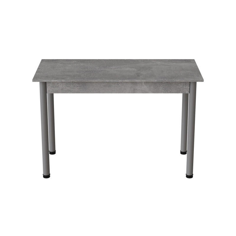 Стіл кухонний Ferrum-decor Беніта 75x120x70 Сірий ДСП Бетон 16мм (FRD-105568)