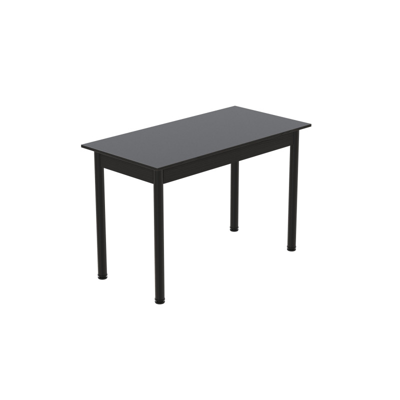Стол кухонный Ferrum-decor Бенита 75x120x70 Черный ДСП Сосна Кембра 16мм (FRD-105698)