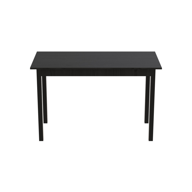 Стіл кухонний Ferrum-decor Маріо 75x120x60 Чорний ДСП Сосна Кембра 16мм (FRD-105728)