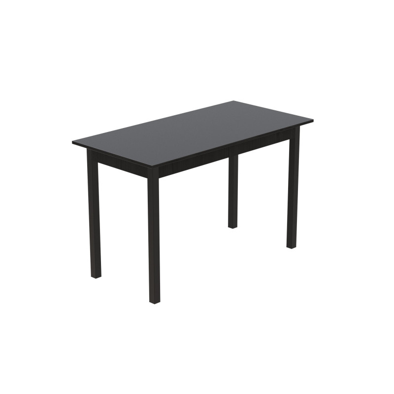 Стіл кухонний Ferrum-decor Маріо 75x120x60 Чорний ДСП Сосна Кембра 16мм (FRD-105728)