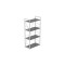 Етажерка 4/60 Ferrum-decor Серії Конект 120x60x28 білий ДСП Бетон 16мм (FRD-105528)
