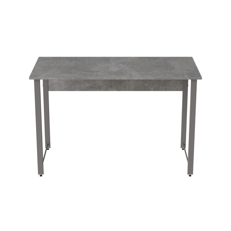 Стіл письмовий Курт Ferrum-decor 75x100x70 Сірий метал ДСП Бетон 32 мм (FRD-106638)