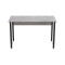 Стіл письмовий Курт Ferrum-decor 75x100x60 Чорний метал ДСП Бетон 32 мм (FRD-106618)
