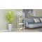 Етажерка 4/34 Ferrum-decor Серії Конект 120x34x28 білий ДСП Дуб Сонома 16мм (FRD-104280)