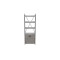Этажерка 4/60 Ferrum-decor Серии Конект с тумбой 179x60x28 Черный ДСП Бетон (FRD-104490)