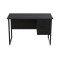 Компьютерный стол Ferrum-decor Гарри 75x140x70 черный ДСП Сосна Кембра 32мм (FRD-103570)