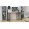 Компьютерный стол Ferrum-decor Кевин 75x120x70 черный ДСП Дуб Сан-Марино 16мм (FRD-103830)