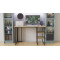 Письмовий стіл Ferrum-decor Кевін 75x100x70 чорний ДСП Дуб Сонома 16мм (FRD-103820)