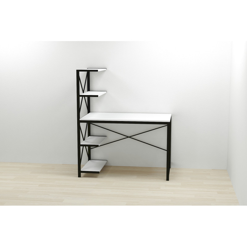 Комп'ютерний стіл Ferrum-decor Джек 75x140x60 Чорний ДСП (FRD-104400)