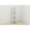 Етажерка 4/34 Ferrum-decor Серії Конект 120x34x28 білий ДСП Дуб Сонома 16мм (FRD-104280)