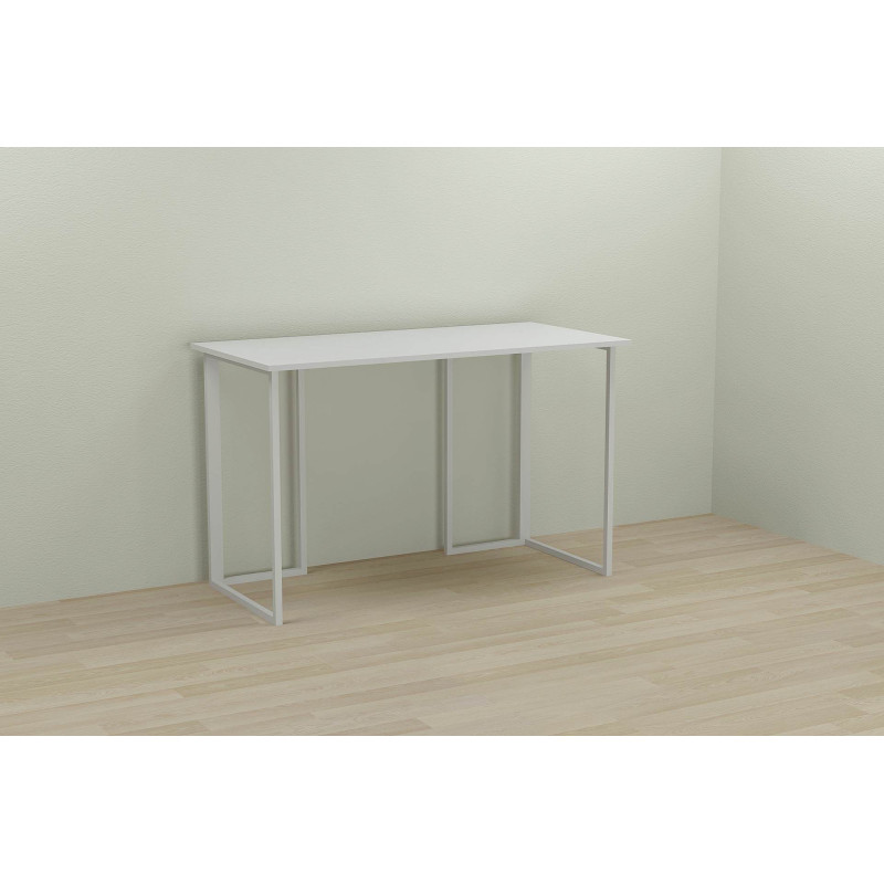 Письмовий стіл Ferrum-decor Ханна 75x100x60 білий ДСП Біле 16мм (FRD-103990)