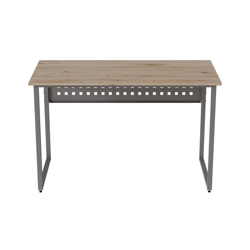 Комп'ютерний стіл Ferrum-decor Майк 75x100x70 сірий ДСП Дуб Сан-Марино 16мм (FRD-101800)