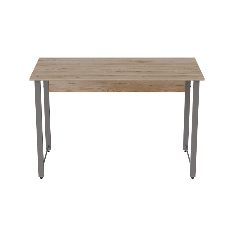 Комп'ютерний стіл Ferrum-decor Курт 75x140x60 сірий ДСП Дуб Сан-Марино 16мм (FRD-101850)