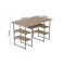Компьютерный стол Ferrum-decor Тим 75x120x70 серый ДСП Дуб Сан-Марино 16мм (FRD-101890)