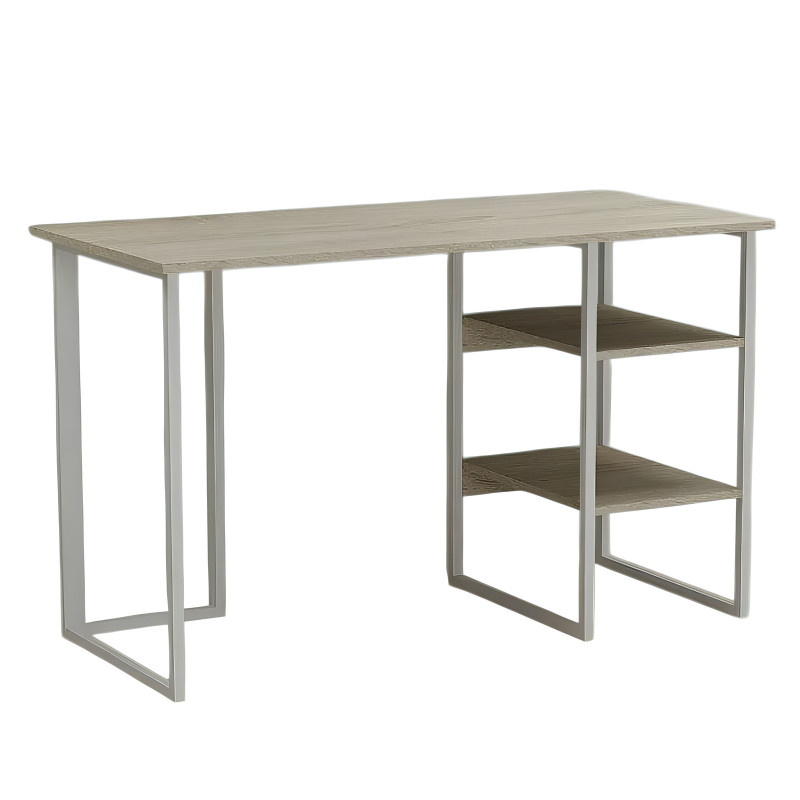 Письмовий стіл Ferrum-decor Кевін 75x100x60 білий ДСП Дуб Сан-Марино 16 мм (FRD-106842)