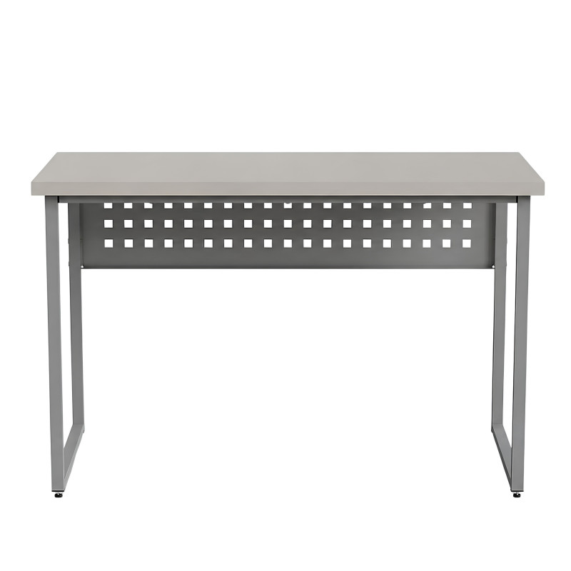 Стіл письмовий Майк Ferrum-decor 75x140x70 Сірий метал ДСП Кашемір 32 мм (FRD-108332)