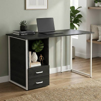 Комп'ютерний стіл Ferrum-decor Отто 75x140x70 білий ДСП Сосна Кембра 32мм (FRD-101060)