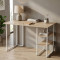 Компьютерный стол Ferrum-decor Кевин 75x120x70 белый ДСП Дуб Сан-Марино 16мм (FRD-101280)