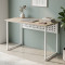 Компьютерный стол Ferrum-decor Майк 75x120x60 белый ДСП Дуб Сан-Марино 16мм (FRD-101310)