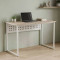 Комп'ютерний стіл Ferrum-decor Майк 75x140x60 білий ДСП Дуб Сан-Марино 16мм (FRD-101320)
