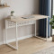 Комп'ютерний стіл Ferrum-decor Майк 75x120x70 білий ДСП Дуб Сан-Марино 16мм (FRD-101340)