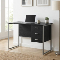 Комп'ютерний стіл Ferrum-decor Гаррі 75x140x60 сірий ДСП Сосна Кембра 32мм (FRD-101470)