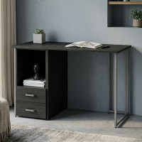Комп'ютерний стіл Ferrum-decor Отто 75x120x60 сірий ДСП Сосна Кембра 32мм (FRD-101500)
