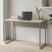 Комп'ютерний стіл Ferrum-decor Майк 75x100x60 сірий ДСП Дуб Сан-Марино 16мм (FRD-101770)