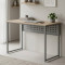 Комп'ютерний стіл Ferrum-decor Майк 75x100x70 сірий ДСП Дуб Сан-Марино 16мм (FRD-101800)