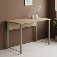 Комп'ютерний стіл Ferrum-decor Курт 75x100x60 сірий ДСП Дуб Сан-Марино 16мм (FRD-101830)