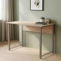 Комп'ютерний стіл Ferrum-decor Курт 75x140x60 сірий ДСП Дуб Сан-Марино 16мм (FRD-101850)