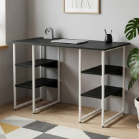 Комп'ютерний стіл Ferrum-decor Карен 75x140x60 білий ДСП Сосна Кембра 16мм (FRD-102270)