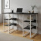 Комп'ютерний стіл Ferrum-decor Карен 75x120x70 білий ДСП Сосна Кембра 16мм (FRD-102280)