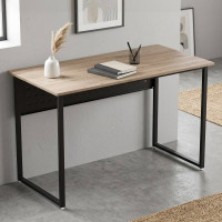 Комп'ютерний стіл Ferrum-decor Майк 75x140x60 чорний ДСП Дуб Сан-Марино 16мм (FRD-103870)