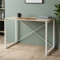 Письмовий стіл Ferrum-decor Серії Конект 75x120x600 білий ДСП Дуб Сонома 16мм (FRD-104210)