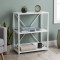 Етажерка 3/60 Ferrum-decor Серії Конект 75x60x28 білий ДСП Біле 16мм (FRD-104260)