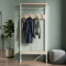 Вешалка напольная модульная Ferrum-decor Трелис 14 180x90x38 белый ДСП Дуб Сан-Марино 16мм (FRD-104350)