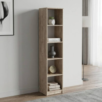 Пенал Анжело Ferrum-decor на 5 полок 1900x400x380 ДСП Дуб Сан-Марино 16 мм (FRD-104900)