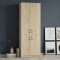 Шкаф Анжело Ferrum-decor на 5 полок с 4 дверями 1900x700x380 ДСП Дуб Сонома 16 мм (FRD-105040)