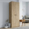 Шкаф Анжело Ferrum-decor на 5 полок 2 двери 1900x800x380 ДСП Дуб Сан-Марино 16 мм (FRD-105050)