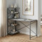 Комп'ютерний стіл Ferrum-decor Джек 75x120x70 Сірий ДСП Бетон (FRD-105318)