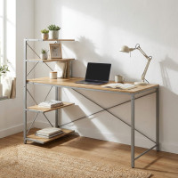 Комп'ютерний стіл Ferrum-decor Джек 75x120x70 Сірий ДСП Артизан (FRD-105408)